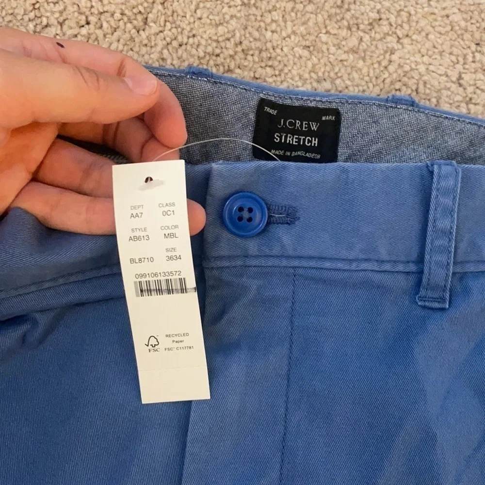J Crew 250 Skinny-fit pant in stretch chino AB613